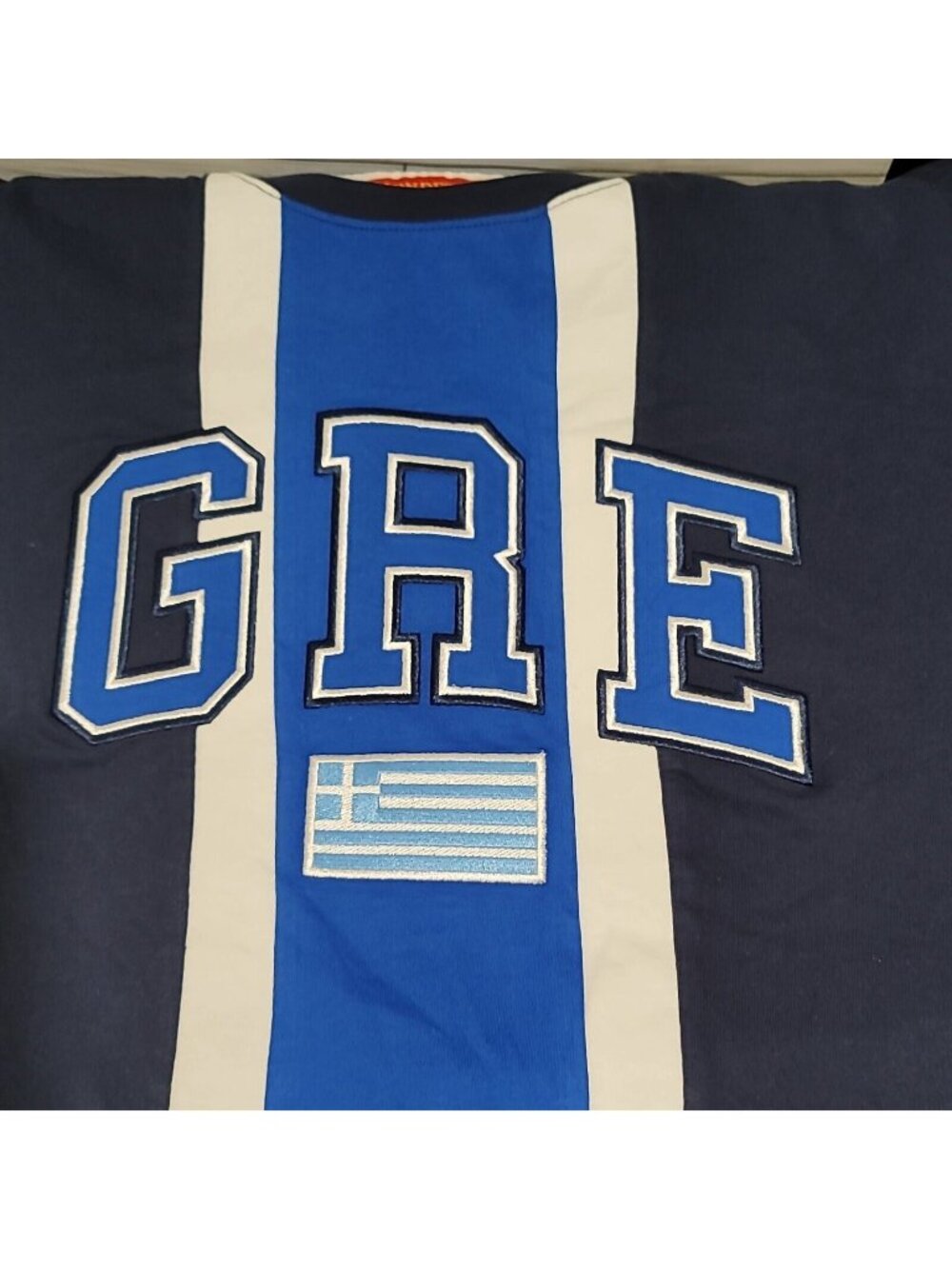 Mondetta Originals GRE Flag Patch Embroidery Color Block Throwback T-shir XL NWT